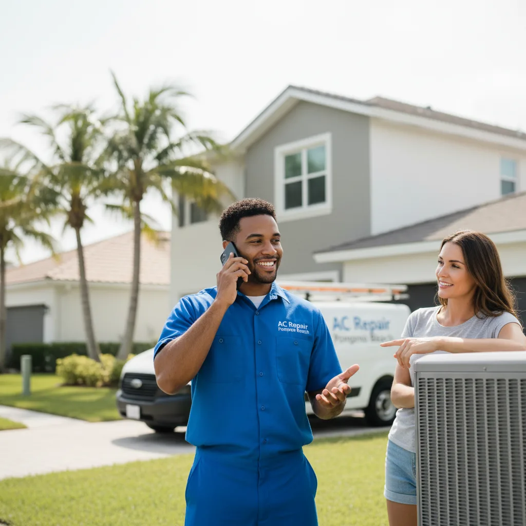 AC Repair Pompano Beach customer support in Waterbury Center